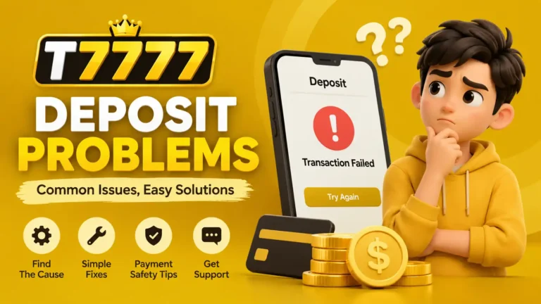 T7777 Deposit Problems